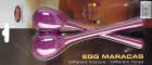 Stagg EGG-MA L/MG 2Pc Egg Maracas L/1 3/4Oz/Mage