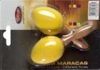 Stagg EGG-MA S/YW 2Pc Egg Maracas S/1 5/8Oz/Yw