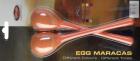 Stagg EGG-MA L/OR 2Pc Egg Maracas L/1 3/8Oz/Org