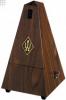 Wittner Pyramid shaped Metronome Plastic Case Walnut With Bell