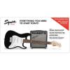 Squier SS SQ10G Guitar Strat Pack, Black