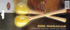 Stagg EGG-MA L/YW 2Pc Egg Maracas L/5/8Oz/Yellow