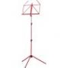 K&M K.M 100-1R Folding Music Stand Colour - Red  