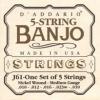 D'Addario J61 Banjo Nickel Medium