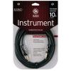 D'Addario PW-AG-10 - Planet Waves,  10' Mono 1/4" Circuit Breaker Instrument Cable
