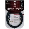 D'Addario PW-AGRA-10 - Planet Waves,  10' Mono 1/4" Right-Angle Circuit Breaker Instrument Cable