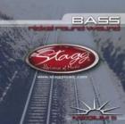 Stagg BA-40000 Bass Nickel Roundwound 40-100