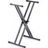 Stagg KXS-A6 Double X Keyboard Stand Black