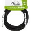 Fender 18.6'  Instrument Cable, Black
