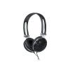 NJS NJS301 Crystal Black Headphones