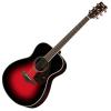 Yamaha FS830-DSR, Dusk Sun Red, Folk Size Acoustic Guitar, Solid Spruce Top, Rosewood Back & Sides