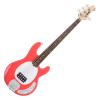 Ernie Ball Sterling By Musicman Ray 4 Bass, Fiesta Red, Maple Neck