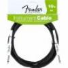 Fender Pro 10' Instrument Cable, Red Tweed