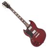 Vintage LVS6 Lefthanded SG style cherry red