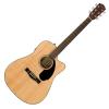 Fender CD-60SCE Natural Electro-Acoustic Guitar (With tuner Preamp), Solid Top