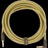 Deluxe 18.6 Angled Instrument Cable, Tweed
